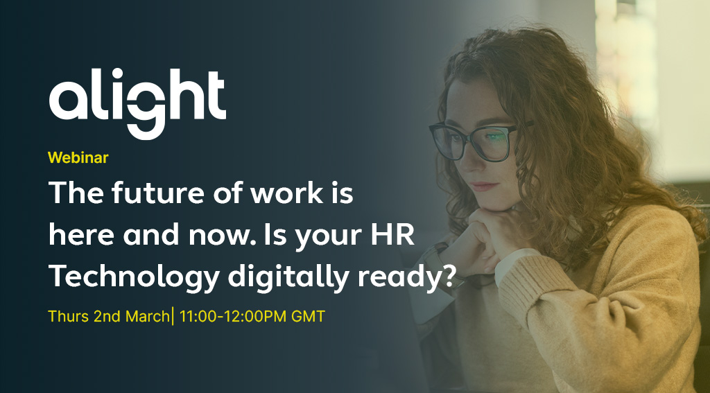 The future of work is here and now. Is your HR Technology digitally ready?