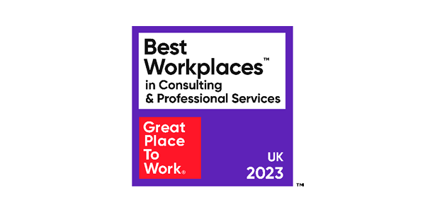 UK's Small & Medium Best Workplaces in Consulting & Professional Services™️ 2023