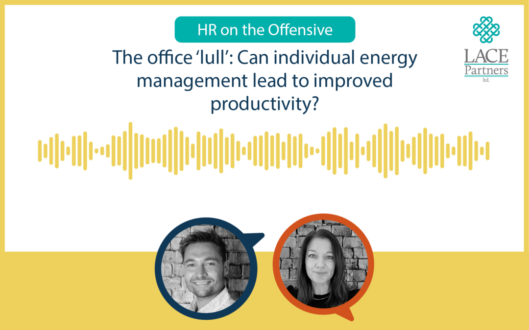 The office ‘lull’: Can individual energy management lead to improved productivity?