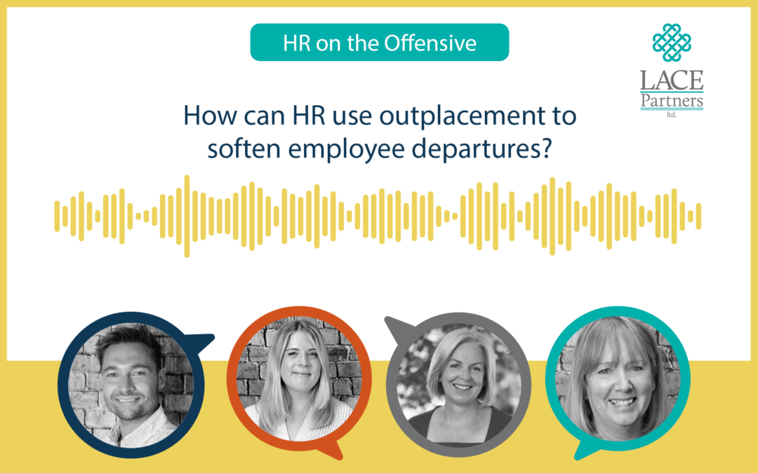 How can HR use outplacement to soften employee departures?