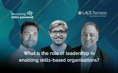 What is the role of leadership in enabling skills-based organisations?