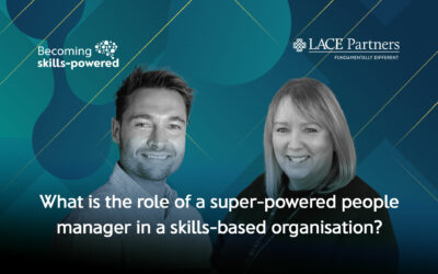 What is the role of a super-powered people manager in a skills-based organisation?